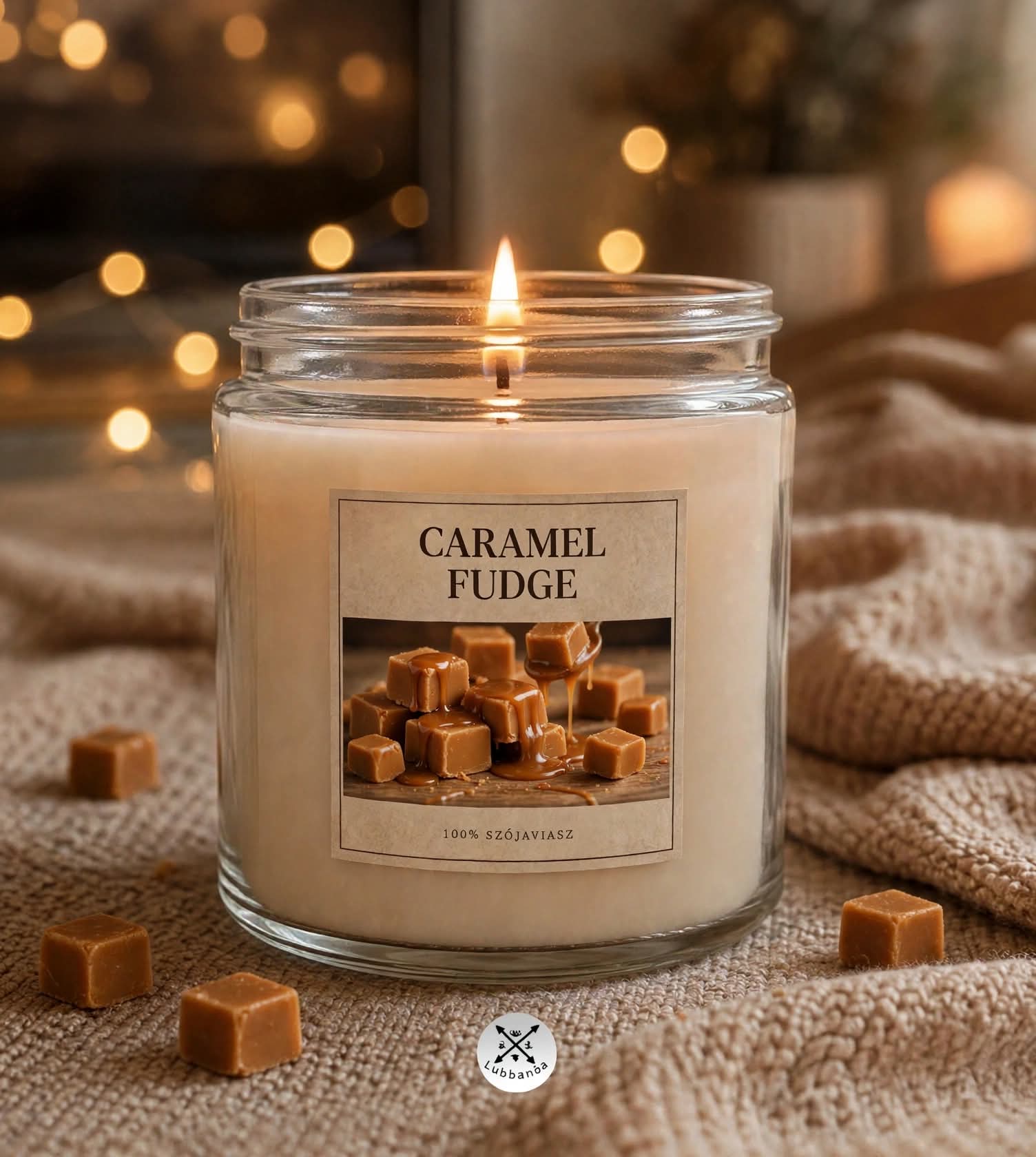 Caramel fudge